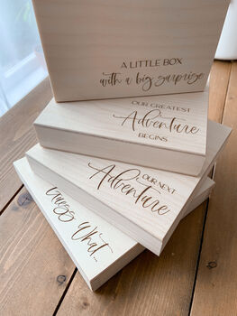 Guess What? Pregnancy Announcement Box, 2 of 5