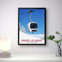 Brides Les Bains Ski Resort Poster, thumbnail 3 of 6