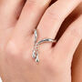 Open Double Drop Ring, thumbnail 1 of 6