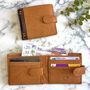 Tan Leather Wallet With Rfid Technology, thumbnail 1 of 4