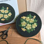 Primrose Floral Embroidery Kit, thumbnail 5 of 6