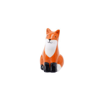 Lucky Charm Ceramic Fox With Gift Box, 2 of 2