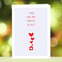 You Are My Happy Place Romantic Day Card, thumbnail 2 of 2