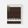 Piano Keys Print | Instrument Music Poster, thumbnail 1 of 9