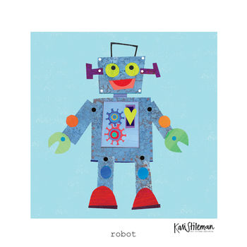Robot Art Print, 3 of 3