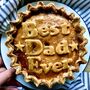 Best Dad Ever Large Pork Pie, thumbnail 1 of 1