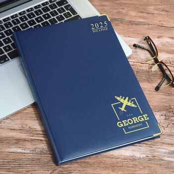 Personalised Diary Lancaster Bomber Design, 4 of 10