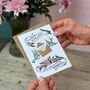 Will You Be My Bridesmaid Card With A Mini Letter, thumbnail 4 of 5