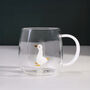 G Decor Handmade Cute Animals Glass Mug And Cup Collection Clear Tea And Coffee Drinkware, thumbnail 4 of 6