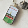 Any Football Stadium Illustrated Keyring, thumbnail 4 of 5