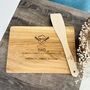 Cook Artisan Oak Board And Spatula Gift Set, thumbnail 1 of 5