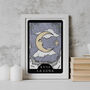 The Moon Tarot Card Premium Art Print, thumbnail 1 of 2
