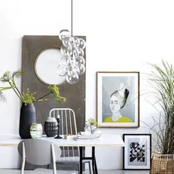 Glass Bubble Cluster Pendant Light, 2 of 6