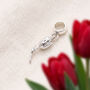Tulip Solid Silver Charm, thumbnail 5 of 8