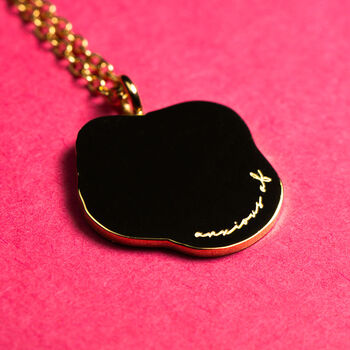 Anxious Af 18k Gold Plated Friendship Necklace, 2 of 11