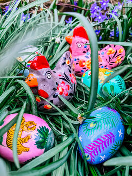 Decorative Hand Painted Easter Egg, 2 of 5