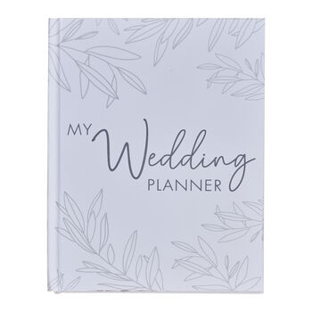 White Wedding Planner Notebook, 3 of 4