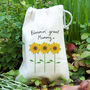 Sunflowers Mother's Day Gift Bag With Sunflower Seeds, thumbnail 2 of 2