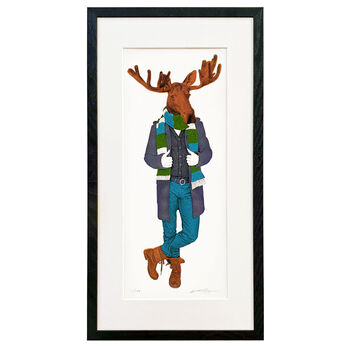 The Moose | Silkscreen Print, 4 of 4
