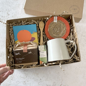 Fireside Homeware And Chocolate Natural Gift Set, 2 of 12