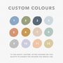 Personalised Name Print Muted Colour Stacked Letters, thumbnail 10 of 10