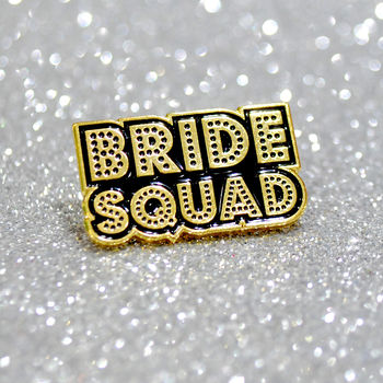 Bride Squad Bachelorette~Hen Party Enamel Lapel Pins, 8 of 11
