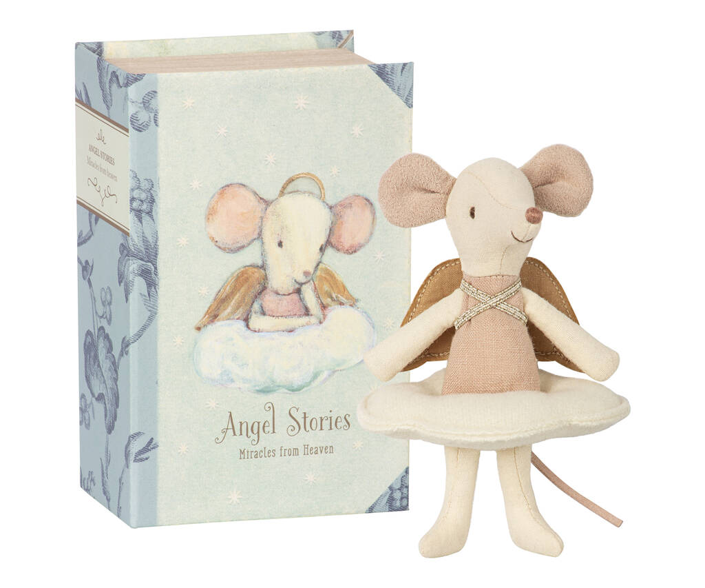 Image of Big Sister Angel Mouse In Book