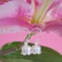 Sterling Silver Lilly Of The Valley Earrings, thumbnail 1 of 12