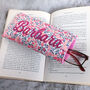 Liberty Floral Fabric Named Glasses Case, thumbnail 1 of 3