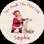 Personalised Santa You Made The Nice List Lollipop, thumbnail 2 of 4