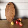 Cherry Wood Chopping Board With Contemporary Burnt Edge, thumbnail 1 of 7