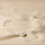 Large 3D Molten Heart Pendant Necklace, thumbnail 11 of 11