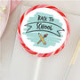 Teal Back To School Lollipop, thumbnail 1 of 2