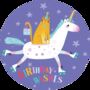 Birthday Wishes Unicorn Lollipop, thumbnail 2 of 4