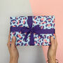 Leopard Print Wrapping Paper, thumbnail 1 of 7