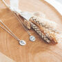 Locket Style Birth Flower Necklace, thumbnail 1 of 9