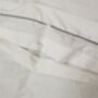 300 Tc Organic Cotton Sateen Embroidered Line Bed Linen, thumbnail 3 of 4