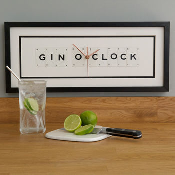 Gin O Clock Frame Clock, 2 of 7