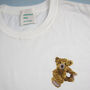 Gregory The Teddy T Shirt Cross Stitch Kit, thumbnail 3 of 6