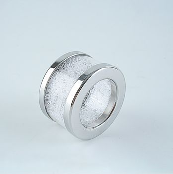Set Of Four Napkin Rings With Swarovski Crystals, 3 of 4