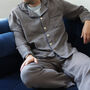 Personalised Men’s Dotted Heritage Pyjama Set Premium Cotton, thumbnail 1 of 7