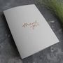 'Thank You' Rose Gold Foil Friendship Card, thumbnail 8 of 8
