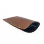 Personalised Tan Leather Glasses Case, thumbnail 4 of 8