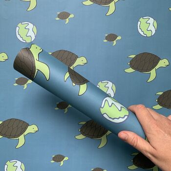 Turtle Wrapping Paper Recycled, 4 of 4