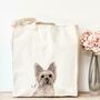 Personalised Yorkshire Terrier Tote, thumbnail 2 of 2
