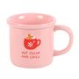 Hot Chocolate Pink Mug, thumbnail 2 of 5