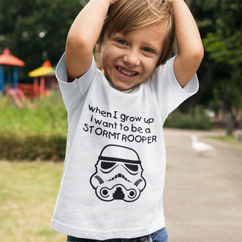 When I Grow Up…Stormtrooper Kid's T Shirt, 2 of 2