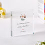 Personalised Christmas Acrylic Plaque Gift For Family, thumbnail 2 of 6