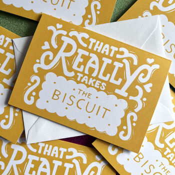 Funny Biscuit Greeting Card, 4 of 5