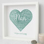 Personalised 90th Birthday Watercolour Word Art Gift, thumbnail 1 of 11